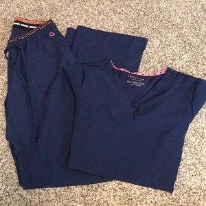 HeartSoul Navy Scrubs